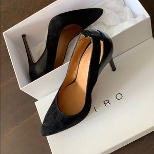 Iro Black suede Pumps heels